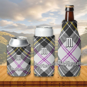 Clan MacPherson Dress Tartan Can Cooler