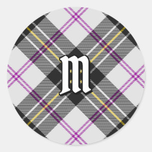 Clan MacPherson Dress Tartan Classic Round Sticker