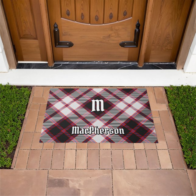 Clan MacPherson Dress Tartan Doormat (Outdoor)