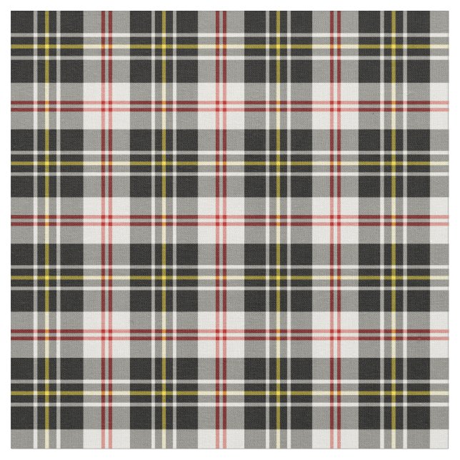 Clan MacPherson Dress Tartan Fabric (Close Up)
