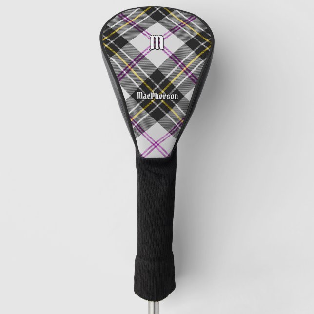 Clan MacPherson Dress Tartan Golf Head Cover (Front)