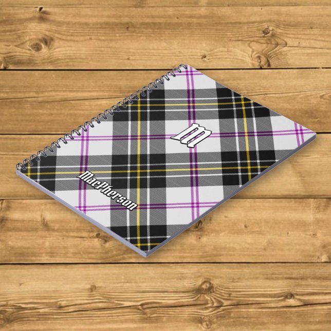 Clan MacPherson Dress Tartan Notebook (Creator Uploaded)