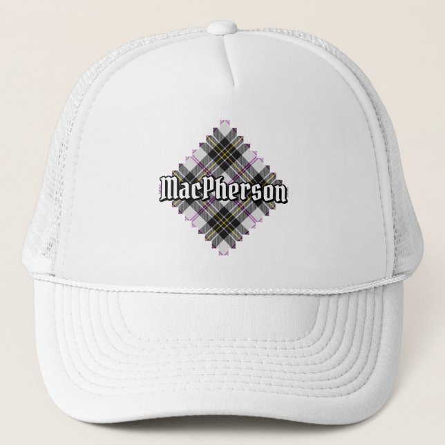 Clan MacPherson Dress Tartan Trucker Hat (Front)