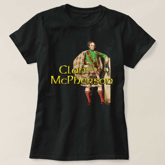 Clan MacPherson Highland Games 2 T-Shirt (Design Front)
