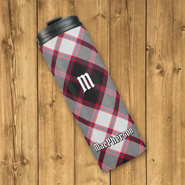 Clan MacPherson Hunting Tartan Thermal Tumbler (Creator Uploaded)