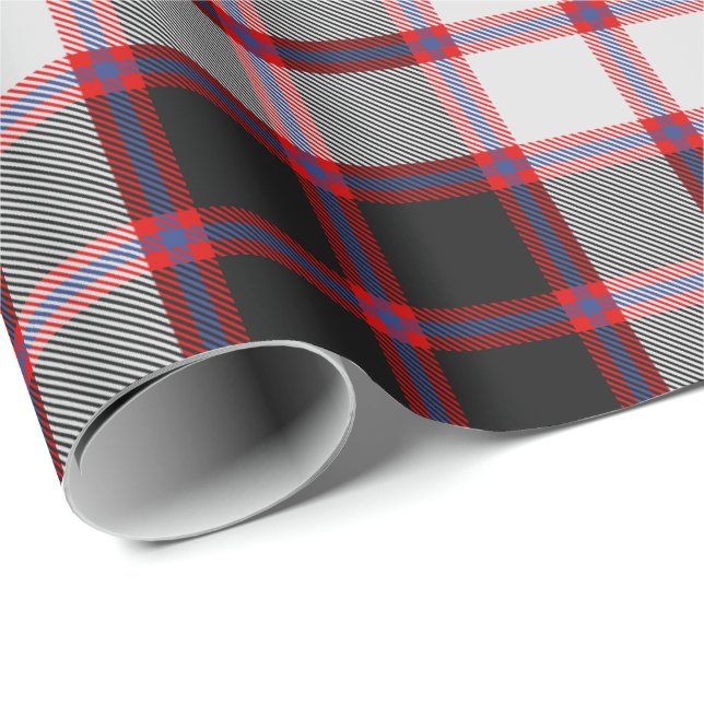 Clan MacPherson Hunting Tartan Wrapping Paper (Roll Corner)