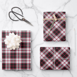 Clan MacPherson Hunting Tartan Wrapping Paper Sheet