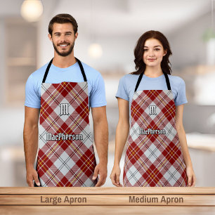 Clan MacPherson Red Dress Tartan Apron