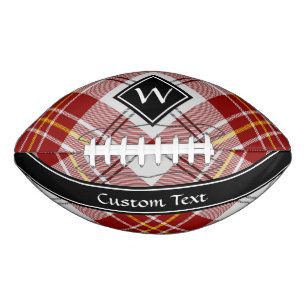 Clan MacPherson Red Dress Tartan Football American Football