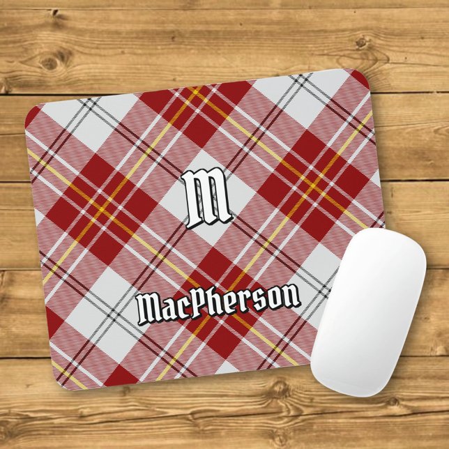 Clan MacPherson Red Dress Tartan Mouse Pad (Creator Uploaded)