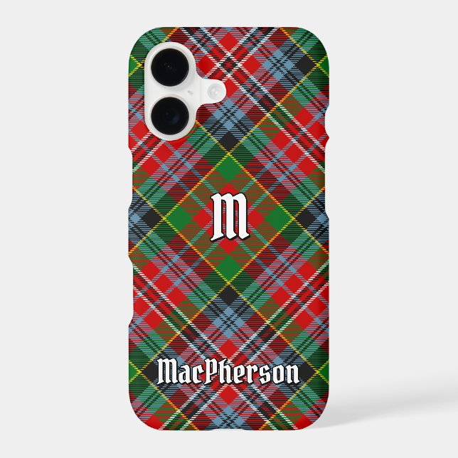 Clan MacPherson Tartan Case-Mate iPhone Case (Back)