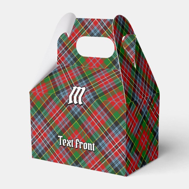 Clan MacPherson Tartan Favour Box (Front Side)