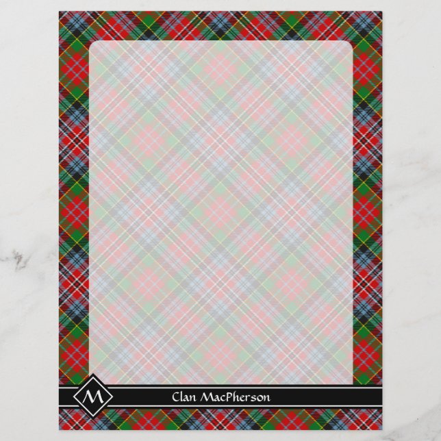 Clan MacPherson Tartan Flyer (Front)
