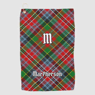 Clan MacPherson Tartan Golf Towel