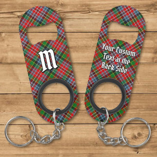 Clan MacPherson Tartan Keychain Bottle Opener