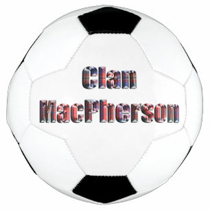 Clan Macpherson Tartan Name, Soccerball Football