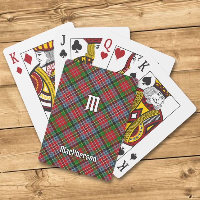 Clan MacPherson Tartan Playing Cards (Creator Uploaded)
