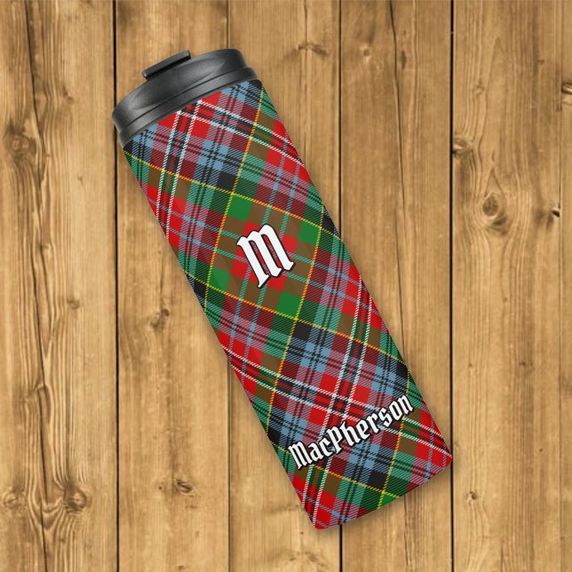 Clan MacPherson Tartan Thermal Tumbler (Creator Uploaded)