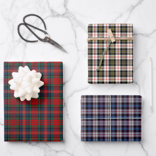 Clan MacPherson Tartan Variations Wrapping Paper Sheet