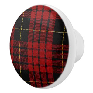 Clan MacQueen Tartan Plaid Drawer Pull