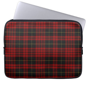 Clan MacQueen Tartan Plaid Laptop Cover