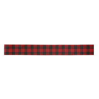 Clan MacQueen Tartan Satin Ribbon