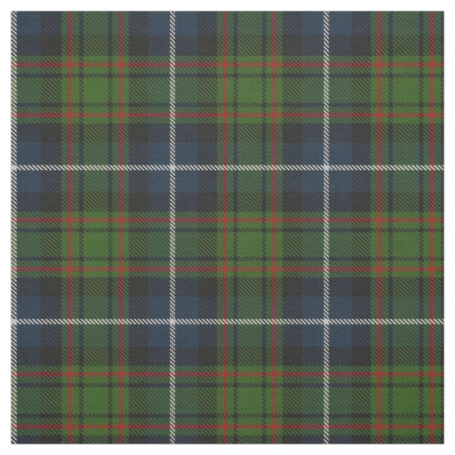 Clan MacRae Hunting Scottish Tartan Plaid Fabric (Swatch)