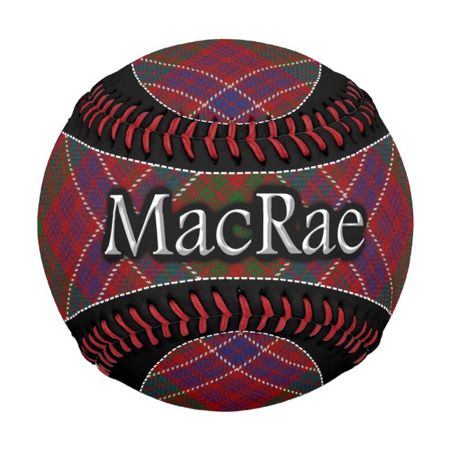 Clan MacRae Scottish Dream Tartan Baseball (Front)