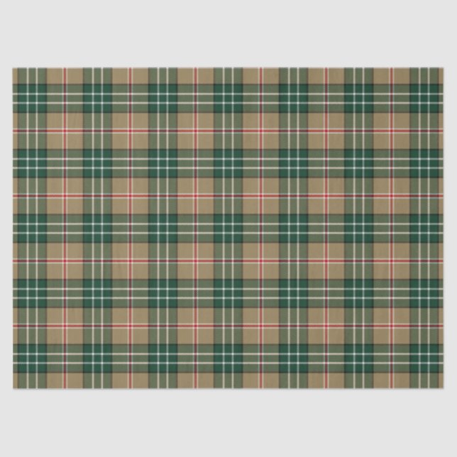 Clan MacShane Tartan Tissue Paper (Front)