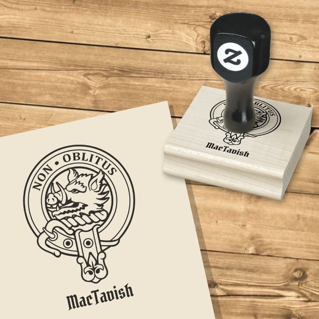 Clan MacTavish Crest Rubber Stamp (Creator Uploaded)