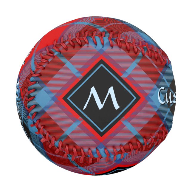 Clan MacTavish Tartan Baseball (Front Left)