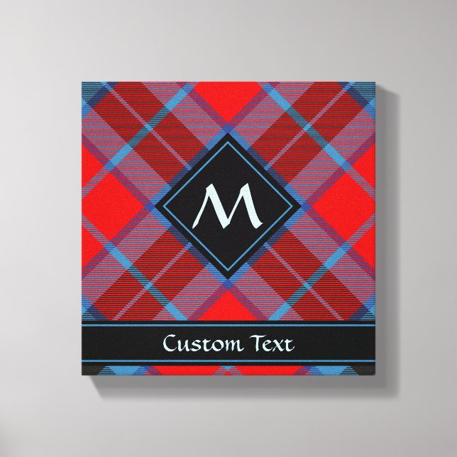 Clan MacTavish Tartan Canvas Print (Front)