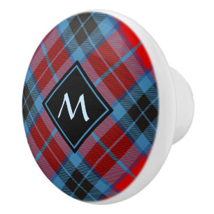 Clan MacTavish Tartan Ceramic Knob