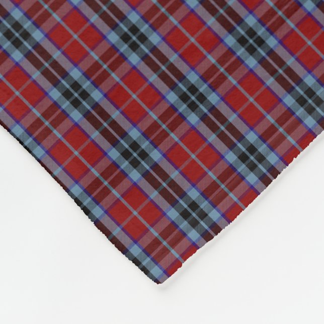 Clan MacTavish Tartan Fleece Blanket (Corner)