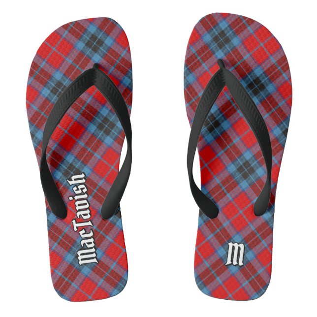 Clan MacTavish Tartan Flip Flops (Footbed)