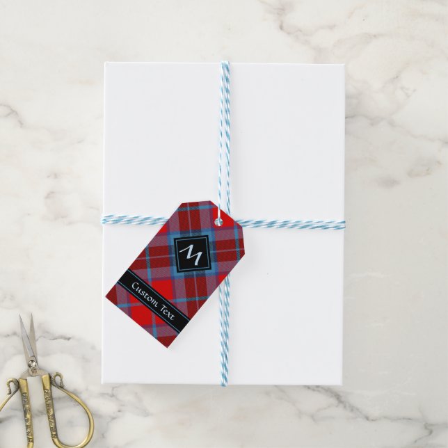 Clan MacTavish Tartan Gift Tags (With Twine)