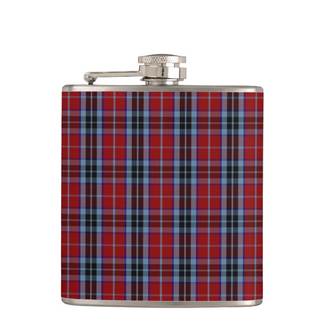 Clan MacTavish Tartan Hip Flask (Front)