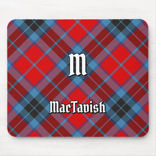 Clan MacTavish Tartan Mouse Mat (Front)