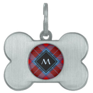 Clan MacTavish Tartan Pet ID Tag