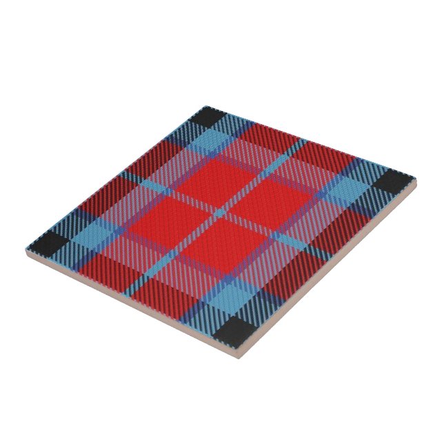 Clan MacTavish Tartan  Tile (Side)