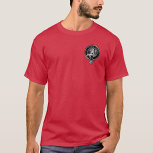 Clan Malcolm Crest & Dress Tartan T-Shirt