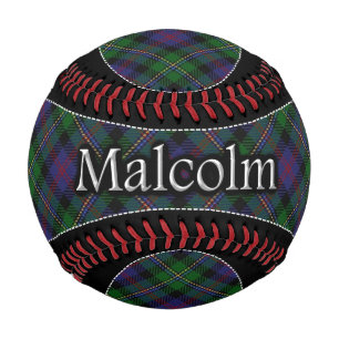 Clan Malcolm Scottish Dream Tartan Baseball