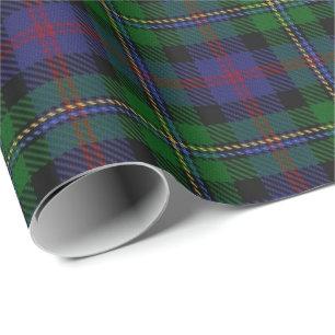 Clan Malcolm Scottish Tartan Wrapping Paper