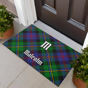 Clan Malcolm Tartan Doormat