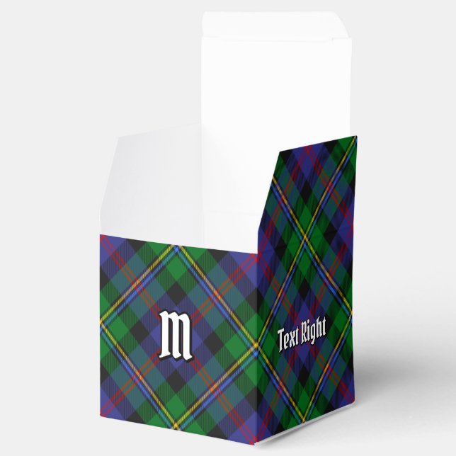 Clan Malcolm Tartan Favour Box (Opened)