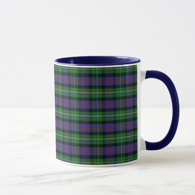 Clan Malcolm Tartan Mug (Right)