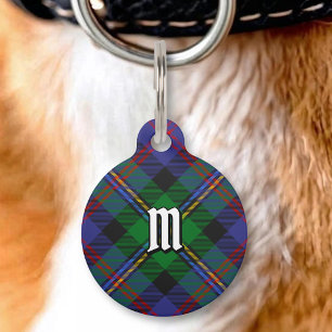 Clan Malcolm Tartan Pet Tag