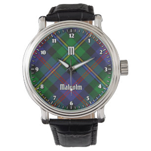 Clan Malcolm Tartan Watch