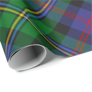Clan Malcolm Tartan Wrapping Paper
