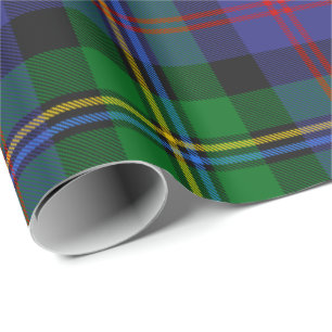 Clan Malcolm Tartan Wrapping Paper